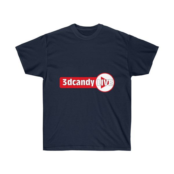 3DCANDY LIVE! Unisex Ultra Cotton Tee - Image 7