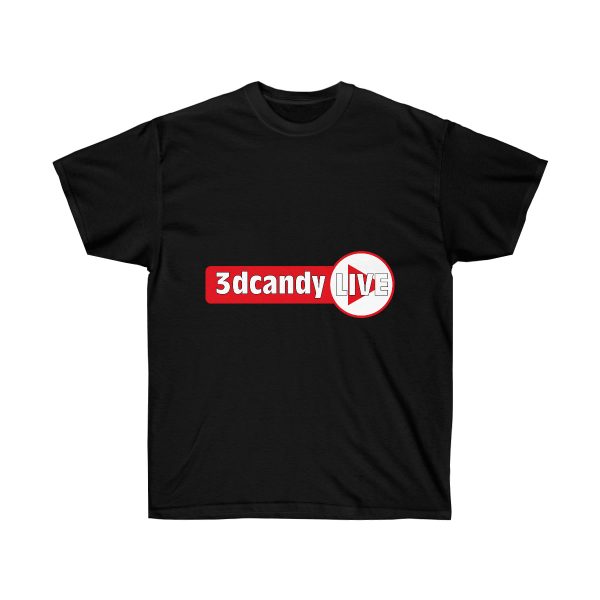 3DCANDY LIVE! Unisex Ultra Cotton Tee - Image 3