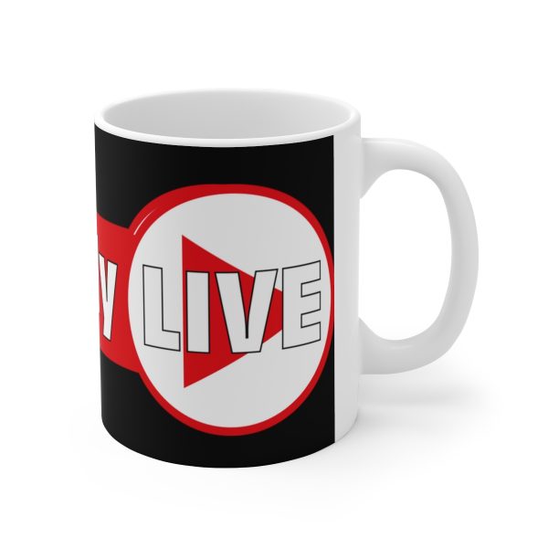 3DCANDY LIVE! Mug Black - Image 3