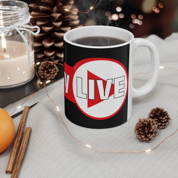 3DCANDY LIVE! Mug Black - Image 4