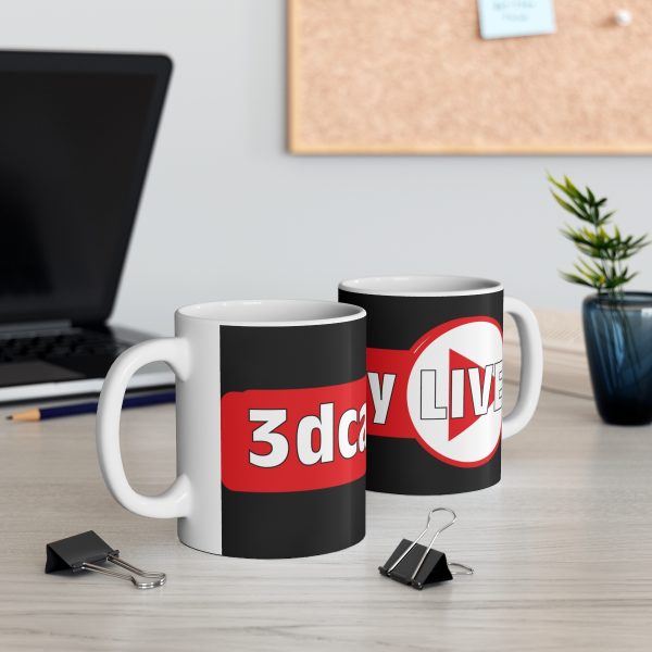 3DCANDY LIVE! Mug Black - Image 5