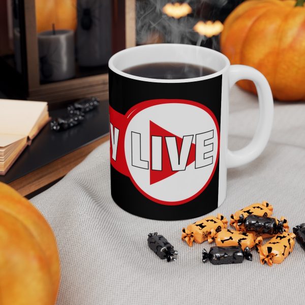 3DCANDY LIVE! Mug Black - Image 6