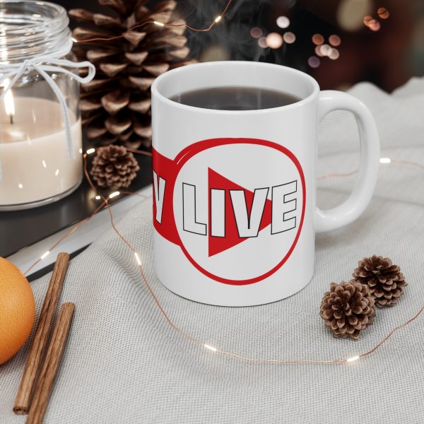 3DCANDY LIVE Mug White - Image 4