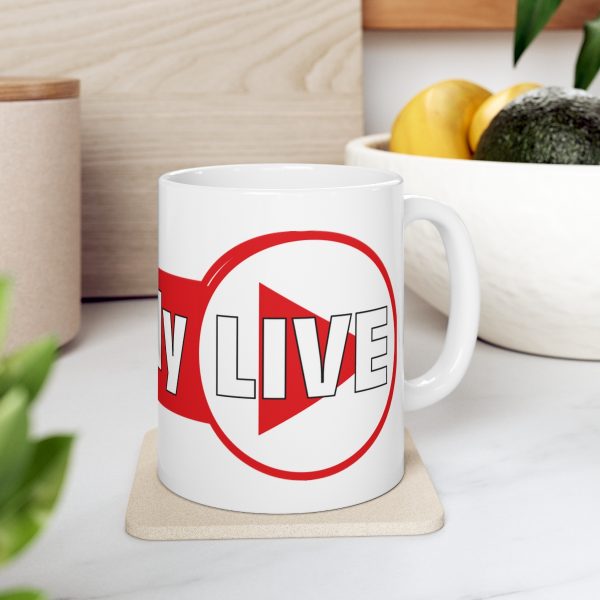 3DCANDY LIVE Mug White - Image 7