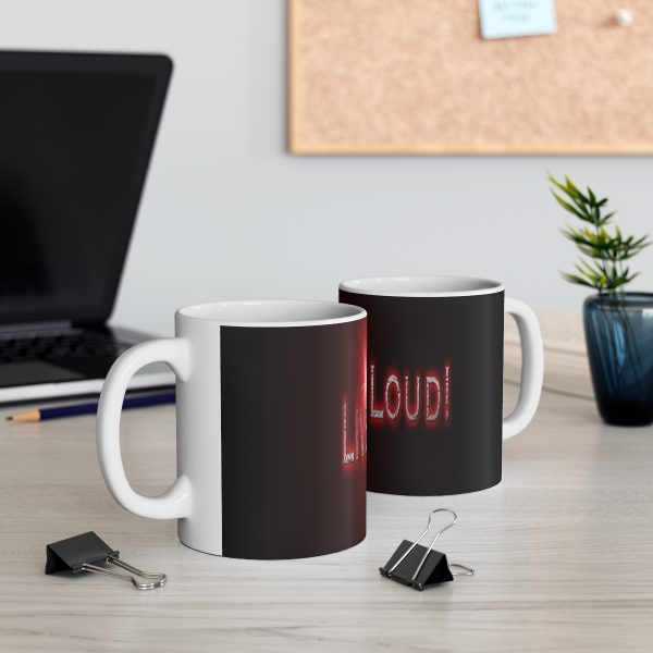 Live & Loud! Ceramic Mug 11oz - Image 5