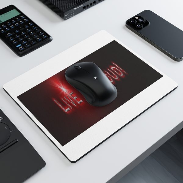 Live&Loud! Rectangular Mouse Pad - Image 2