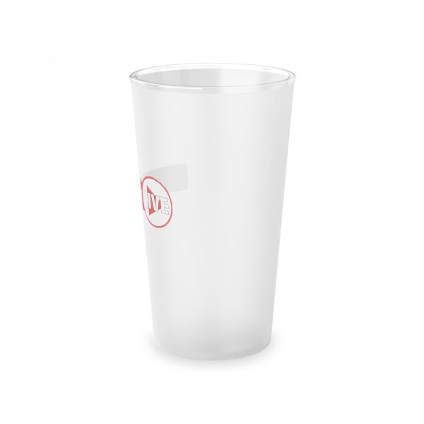 3DCANDY LIVE Frosted Pint Glass, 16oz - Image 3