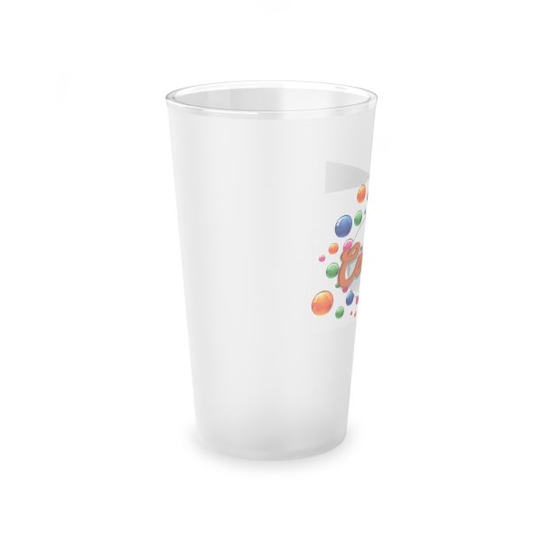 3DCANDY Frosted Pint Glass, 16oz - Image 2