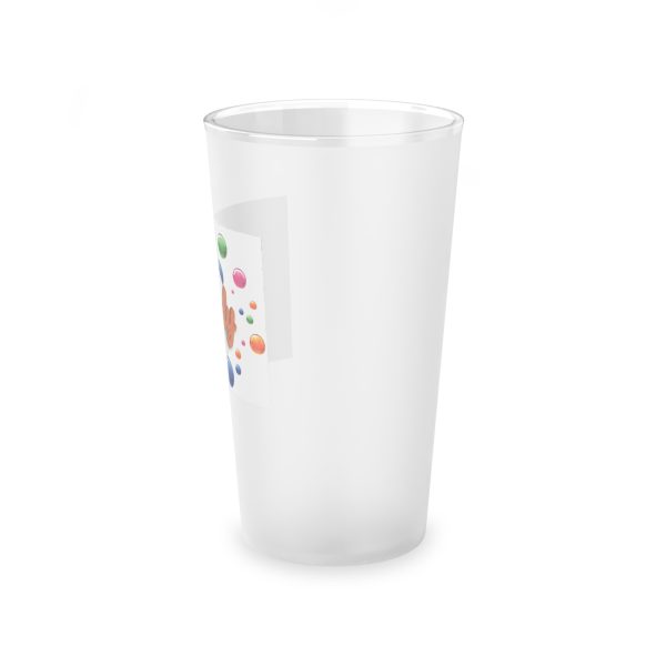 3DCANDY Frosted Pint Glass, 16oz - Image 3